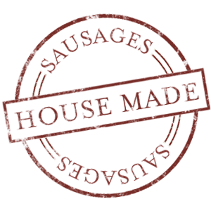 house made sausages
